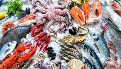 Hải sản để tăng tiềm năng ở nam giới