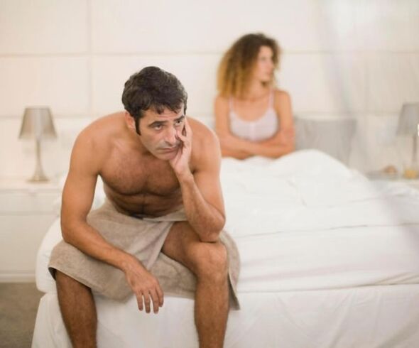 Một người đàn ông có vấn đề về tiềm năng